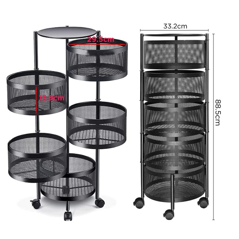 Organizador giratorio de cocina Space360