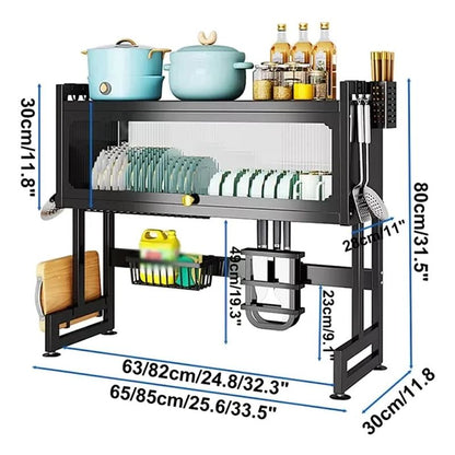 Organizador y escurridor de platos. DrySafe Pro™